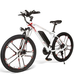 Электровелосипед Samebike MY-SM26, 2", белый, 350Вт, 8Ач цена и информация | Электровелосипеды | 220.lv