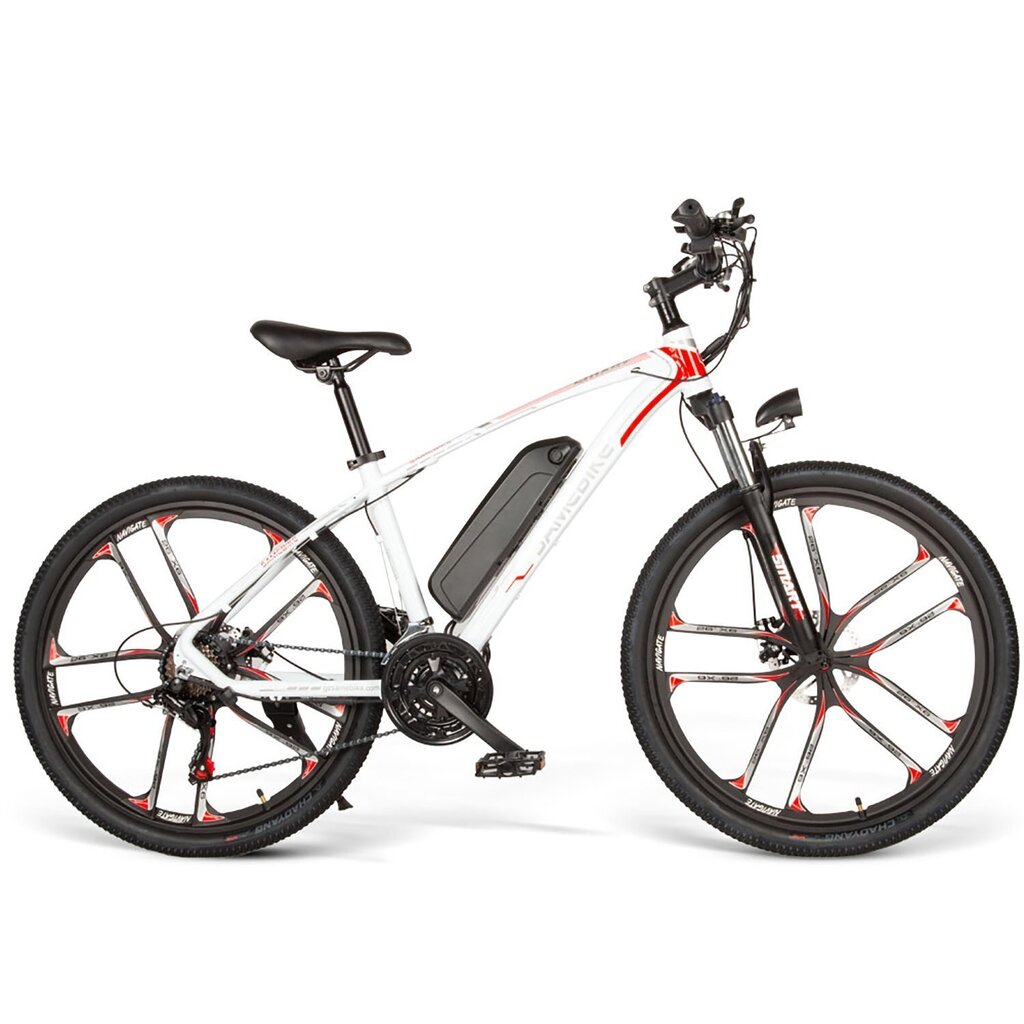 Elektriskais velosipēds Samebike MY-SM26, 2", balts cena un informācija | Elektrovelosipēdi | 220.lv