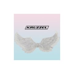 Eņģeļa spārni Kruzzel 22559, balti cena un informācija | Karnevāla kostīmi, maskas un parūkas | 220.lv