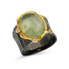 Серебряное (925) кольцо с драгоценными камнями, код f50330, EU-58 (~18,5 мм) F50330EU-58 цена и информация | Кольца | 220.lv