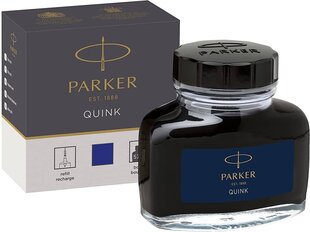 Tinte Parker Quink Buteliuke 1950376, zila cena un informācija | Kancelejas preces | 220.lv