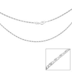Цепочка из серебра 925 пробы с классическим дизайном, код ah8sn14l55, 45 см, AH8SN14L5545 CM цена и информация | Украшения на шею | 220.lv