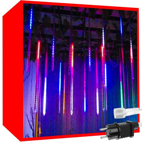 LED spuldzes meteoru lietus cena un informācija | Ziemassvētku lampiņas, LED virtenes | 220.lv