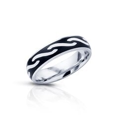 Серебряное (925) кольцо с классическим дизайном, код ah5ss0834, EU-62 (~19,75 мм) AH5SS0834EU-62 цена и информация | Кольца | 220.lv