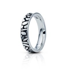 Серебряное (925) кольцо с классическим дизайном, код ah5ss0842, EU-58 (~18,5 мм) AH5SS0842EU-58 цена и информация | Кольца | 220.lv
