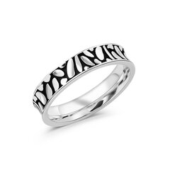 Серебряное (925) кольцо с классическим дизайном, код ah5ss0842, EU-63 (~20 мм) AH5SS0842EU-63 цена и информация | Кольца | 220.lv