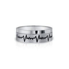 Серебряное (925) кольцо с классическим дизайном, код ah5ss9156, EU-60 (~19 мм) AH5SS9156EU-60 цена и информация | Кольца | 220.lv