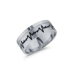 Серебряное (925) кольцо с классическим дизайном, код ah5ss9156, EU-60 (~19 мм) AH5SS9156EU-60 цена и информация | Кольца | 220.lv