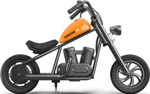 Bērnu elektromotocikls Hyper Gogo Cruiser 12, oranžs cena un informācija | Bērnu elektroauto | 220.lv