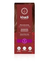 Augu matu krāsa Khadi Mahagoni, 100 g cena un informācija | Matu krāsas | 220.lv