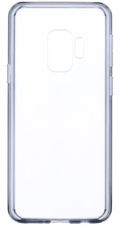Devia Shockproof Silicone Back Case For Samsung G960 Galaxy S9 Transparent - Black цена и информация | Telefonu vāciņi, maciņi | 220.lv