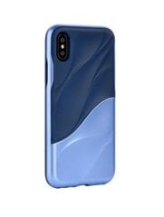 Devia Wave Silicone Back Case Apple iPhone X / XS Blue цена и информация | Чехлы для телефонов | 220.lv