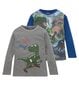 Zēnu kreklu komplekts Dino Kidsworld, zils/pelēks цена и информация | Zēnu krekli | 220.lv
