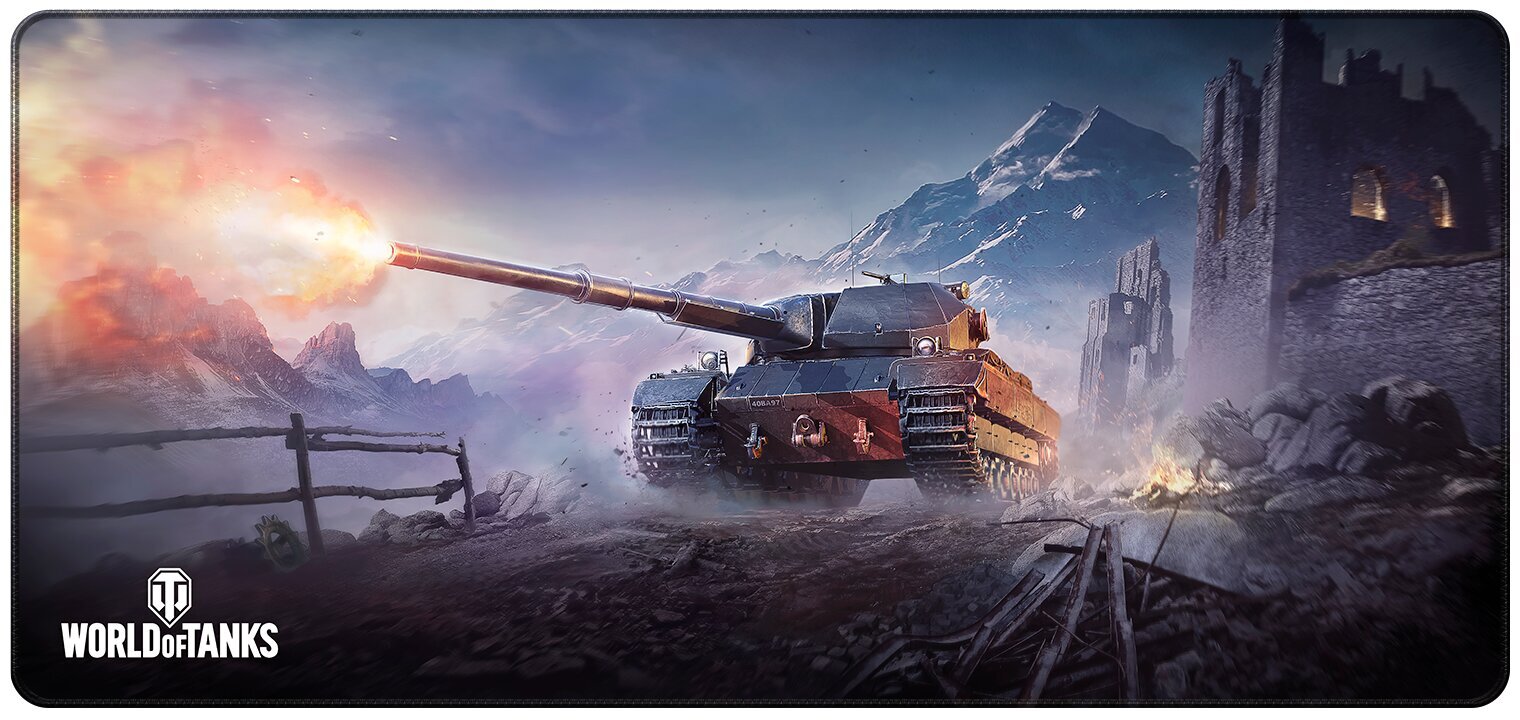 Коврики для мыши Wargaming World of Tanks - Super Conqueror, XL цена |  220.lv