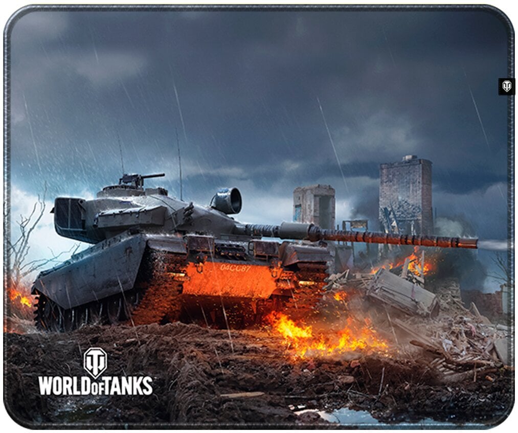 Коврики для мыши Wargaming World of Tanks - Centurion Action X Fired Up  Mousepad, M цена | 220.lv