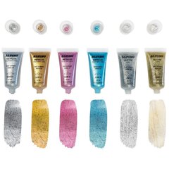 Grima gels ar spīdumiem Alpino Glitter Gold bērniem, 14 ml цена и информация | Косметика для мам и детей | 220.lv