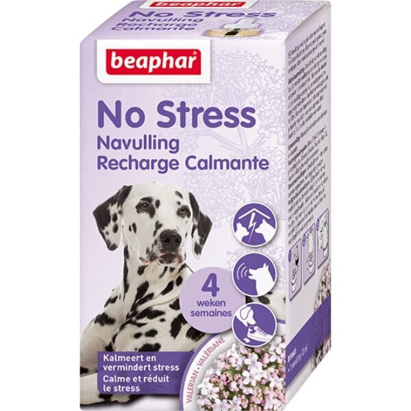 Anti-stresa difuzors Beaphar No Stress Refill Dog, 30ml cena un informācija | Piederumi suņu trenēšanai | 220.lv