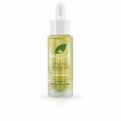 Sejas serums Dr.Organic Hemp, 30 ml cena un informācija | Serumi sejai, eļļas | 220.lv