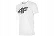 T-krekls vīriešiem 4F, balts cena un informācija | Vīriešu T-krekli | 220.lv