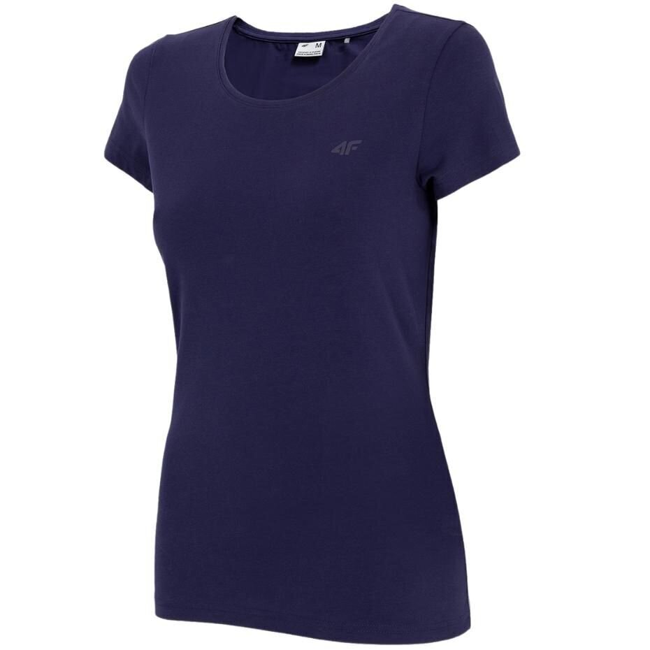 T-krekls sievietēm 4F zils cena un informācija | T-krekli sievietēm | 220.lv