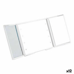 Kabatas spogulītis LED Licht, 1,5 x 9,5 x 11,5 cm, 12 gab. cena un informācija | Kosmētikas somas, spoguļi | 220.lv