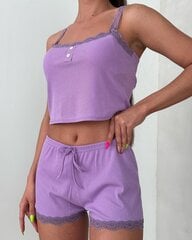 Pidžama sievietēm Purple, violeta cena un informācija | Naktskrekli, pidžamas | 220.lv