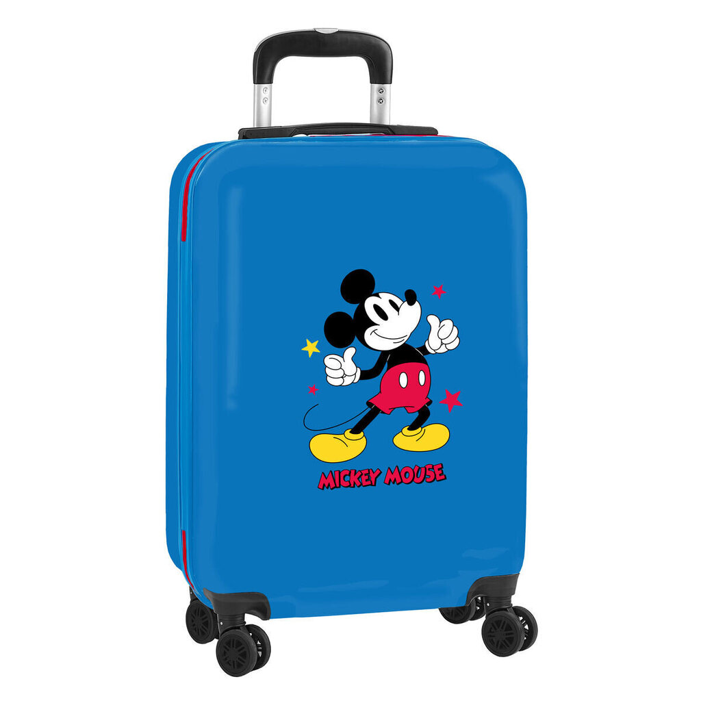 Kabīnes koferis Mickey Mouse Only One, tumši zils cena un informācija | Koferi, ceļojumu somas | 220.lv