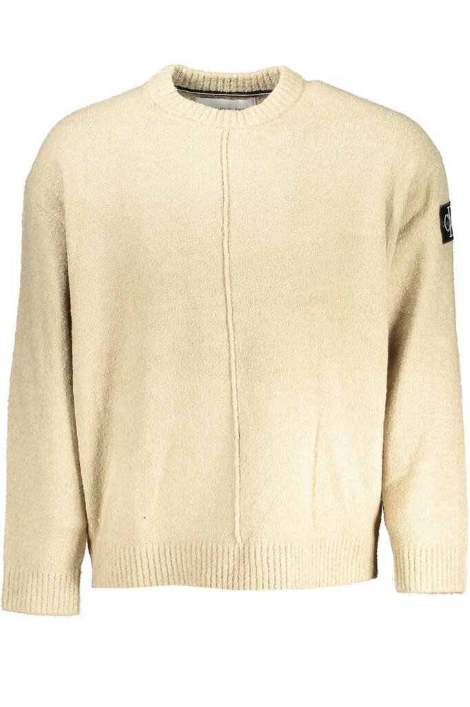 Calvin Klein džemperis vīriešiem J30J323983, bēšs cena un informācija | Vīriešu džemperi | 220.lv