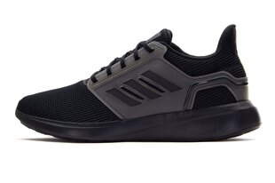 Skriešanas apavi vīriešiem Adidas EQ19 Run GY4720, melni cena un informācija | Sporta apavi vīriešiem | 220.lv