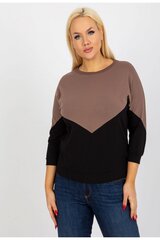 светло-коричневая и черная леопардовая рубашка с воротником цена и информация | Женские блузки, рубашки | 220.lv