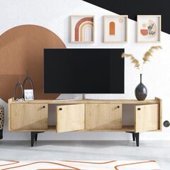 TV konsole Asir, 150x57x40 cm, smilšu cena un informācija | TV galdiņi | 220.lv