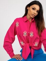 Женская розовая классическая рубашка цена и информация | Женские блузки, рубашки | 220.lv