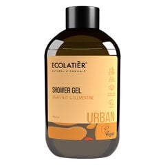 Гель для душа Ecolatier Urban Grapefruit & Clementine, 600 мл цена и информация | Масла, гели для душа | 220.lv