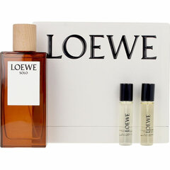 Komplekts vīriešiem Loewe Solo Loewe, 3 gab. цена и информация | Мужские духи | 220.lv