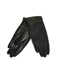 Женские кожаные перчатки Mutka 662097 01 662097*01-8.5, черные цена и информация | Женские перчатки | 220.lv