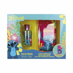 Ceļojumu piederumu somiņa Cartoon Disney Stitch Set Colonia Bolso Para Móvil Lote, 2 gab. cena un informācija | Bērnu kosmētika, līdzekļi jaunajām māmiņām | 220.lv
