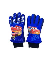 Детские перчатки CARS 180157 02 180157*02-7/8, тёмно-синие цена и информация | Шапки, перчатки, шарфы для мальчиков | 220.lv