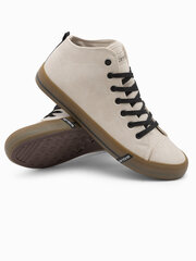 vīriešu kedas - krēmkrāsas v6 om-foth-0121 cena un informācija | Vīriešu kurpes, zābaki | 220.lv