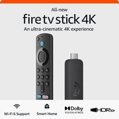 Amazon Fire 4K 2023 цена и информация | Мультимедийные проигрыватели | 220.lv