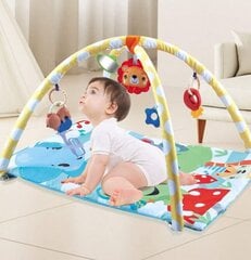Детский игровой коврик, 6 игрушек цена и информация | Развивающие коврики | 220.lv