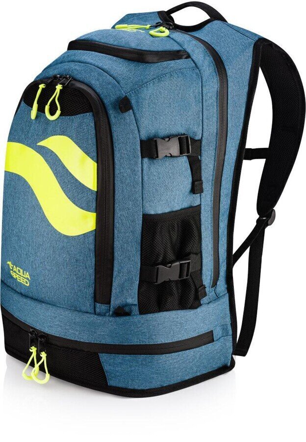 Sporta mugursoma Aqua Speed Maxpack, 42l, zila cena un informācija | Sporta somas un mugursomas | 220.lv