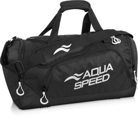 Sporta soma Aqua Speed Duffle Bag, 35l, melna cena un informācija | Sporta somas un mugursomas | 220.lv