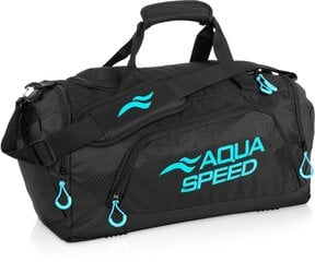 Sporta soma Aqua Speed Duffle Bag, 35l, melna cena un informācija | Sporta somas un mugursomas | 220.lv