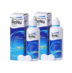 Раствор Для Контактных Линз ReNu MultiPlus 360ml 2 x Бутылки цена и информация | Растворы для контактных линз | 220.lv