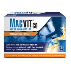 Uztura bagātinātājs Magvit Go 300mg, pudelītes 30ml x 8gab. cena un informācija | Vitamīni, preparāti, uztura bagātinātāji labsajūtai | 220.lv