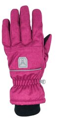 Детские перчатки Hofler 1820311 02 1820311*02-XL, бордовые цена и информация | Шапки, перчатки, шарфы для девочек | 220.lv