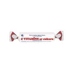 Uztura bagātinātājs Vitaminum C 25mg ar cukuru tabletes N10 cena un informācija | Vitamīni, preparāti, uztura bagātinātāji imunitātei | 220.lv