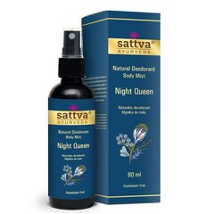 Dezodorants Sattva Ayurveda Night Queen, 80 ml cena un informācija | Dezodoranti | 220.lv