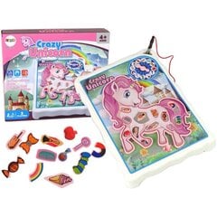 Izglītojošs komplekts Crazy Unicorn Board arcade game Lean Toys cena un informācija | Rotaļlietas meitenēm | 220.lv