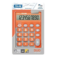 Kalkulators Milan Duo, oranžs cena un informācija | Kancelejas preces | 220.lv